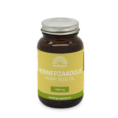 Mattisson Hennepzaadolie 1000mg