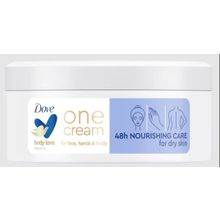 Foto van Dove One cream nourishing care pot