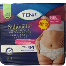 Tena Silhouette plus low waist wit M Foto van Tena Silhouette plus low waist wit M