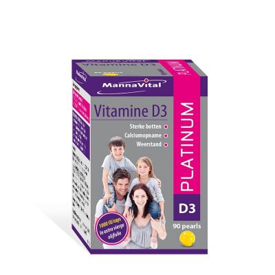 Mannavital Vitamine D3 platinum