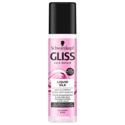 Gliss Kur Anti-klit spray liquid silk gloss 200 Milliliter - Haar overig