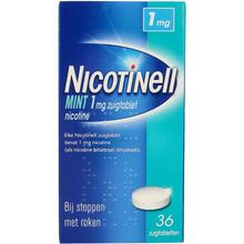 Nicotinell Mint 1 mg Foto van Nicotinell Mint 1 mg