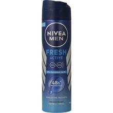 Foto van Nivea men deodorantspray fresh active