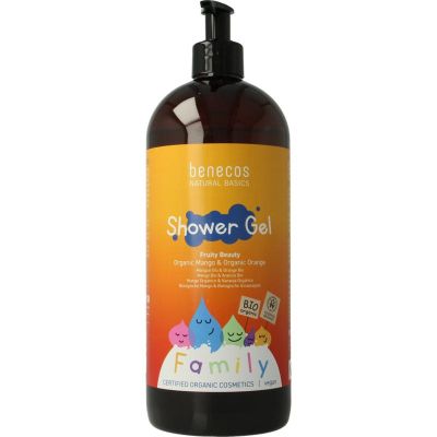 Benecos Natural shower gel fruity beauty 950 Milliliter - Shampoo