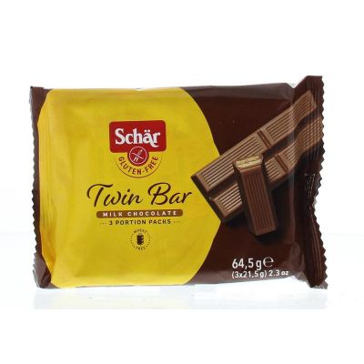 DR Schar Twin bar 3-pack 5 gram - Snoep en chocola