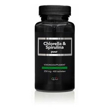 Apb Holland Chlorella & Spirulina 250 mg puur Foto van Apb Holland Chlorella & Spirulina 250 mg puur