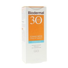 Foto van Biodermal Zonnecreme gezicht hydraplus SPF30