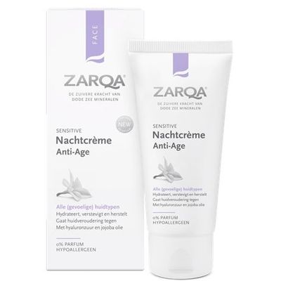 Zarqa Face nachtcreme anti-age 50 Milliliter - Nachtcreme