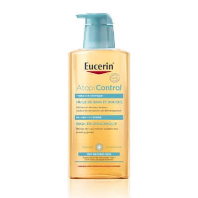 Foto van Eucerin Atopicontrol bad en douche olie
