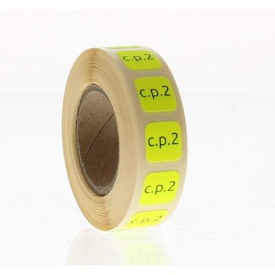 Brocacef Strooketiket controle paraaf 2 750 stuks - 