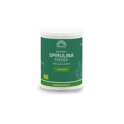 spirulina poeder bio 125 gram - Fytotherapie