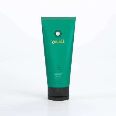 Youall Shower scrub organic macadamia 200 Milliliter - Lichaam reiniging