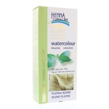 Foto van Henna Cure & Care Watercolour platina blond
