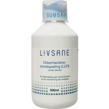 Foto van Livsane Chloorhexidine mondspoeling 0,12%