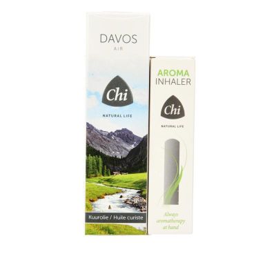 CHI Aroma inhaler + Davos kuurolie 10 ml - Aromatherapie