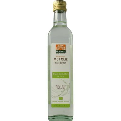 Mattisson MCT olie blend biologisch 500 ml - Overige vitaminen/mineralen