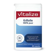 Vitalize Krillolie 100% puur Foto van Vitalize Krillolie 100% puur