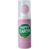 Happy Earth Pure deodorant spray lavender ylang