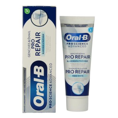 Oral B Pro-Science advanced repair whitening tandpasta