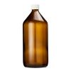 Afbeelding van Spruyt Hillen Medicijnfles 1000 ml bruin met dop