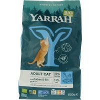 Yarrah Adult kattenvoer met vis bio MSC
