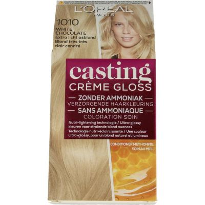 Loreal Casting creme gloss 1010 White chocolate Foto van Loreal Casting creme gloss 1010 White chocolate