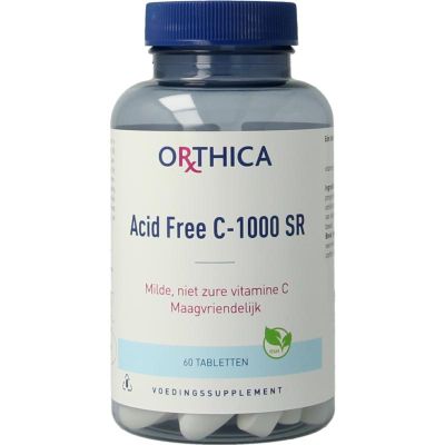 Orthica Acid free C-1000 SR 60 tabletten - Vitamine enkel