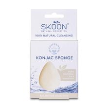 Foto van Skoon Konjac spons pure bio