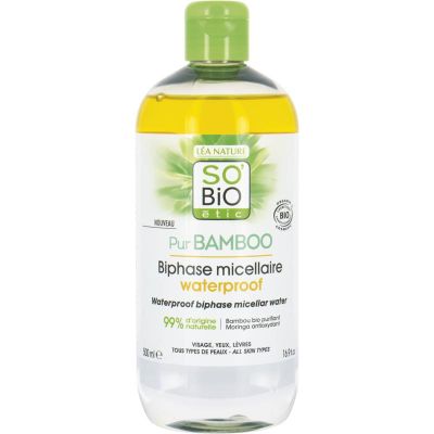 Foto van So Bio Etic Bamboo waterproof micellar water
