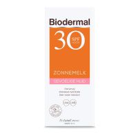 Biodermal Zonnemelk SPF30 gevoelige huid