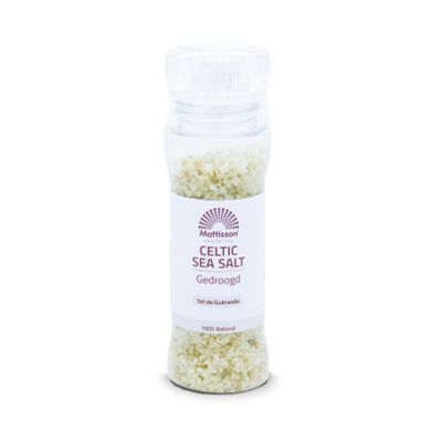 Mattisson Keltisch zeezout celtic sea salt gedroogd molen
