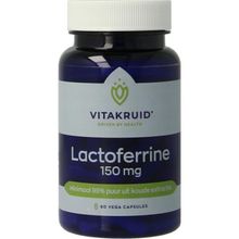 Foto van Vitakruid Lactoferrine 150 mg minimaal 95% puur + C
