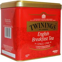 Foto van Twinings English breakfast blik