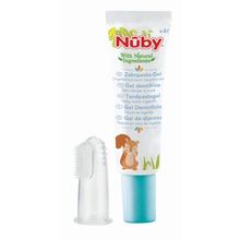 Foto van Nuby Citroganix tand-en vleesgel & vingertandenborstel