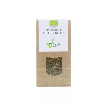 Vitiv Tijm gesneden 25 gram - Keukenzout en specerijen