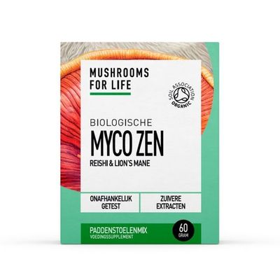 Mushrooms F Life Myco zen poeder bio 60 gram - Algemeen