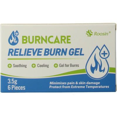 Burncare Gel sachet 3.5 gram Burncare Gel sachet 3.5 gram 6 stuks - Brandwonden