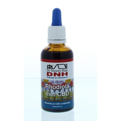 Foto van Dr B Rhodiola met CBD tinctuur