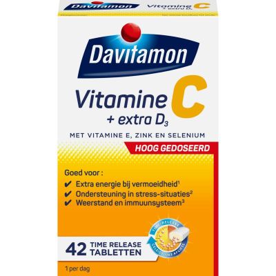 Davitamon C time-release 42 tabletten - Vitamine enkel