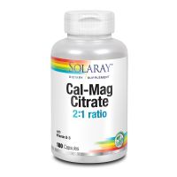 Solaray Calcium magnesium citraat 2:1 Vitamine D3