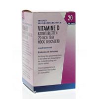 Teva Vitamine D 20 mcg 800IE