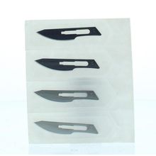 Foto van Scalpelmesjes 4 cm steriel 1015/24