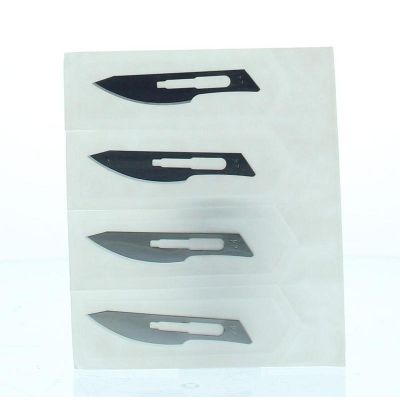 Scalpelmesjes 4 cm steriel 1015/24 100 stuks - Staalwaren