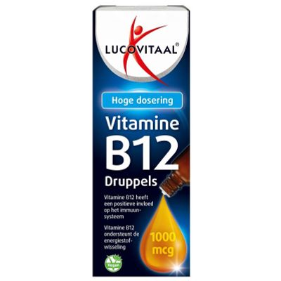 Lucovitaal Vitamine B12 druppels 50 Milliliter - Vitamine enkel