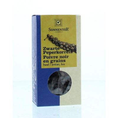 Sonnentor Peperkorrel zwart 55 gram - Keukenzout en specerijen