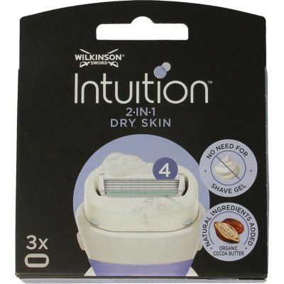 Wilkinson Intuition dry skin mesjes 3 stuks - Scheerinstrumenten