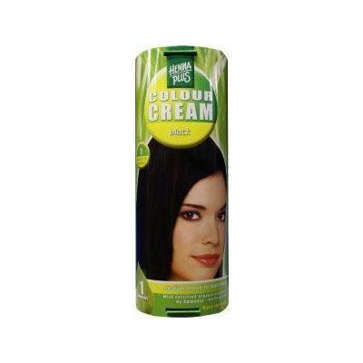 Henna Plus Colour cream black 1