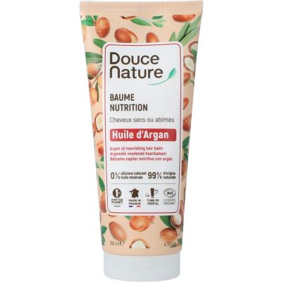 Douce Nature Shampoo droog/beschadigd haar arganolie 200 Milliliter - Shampoo