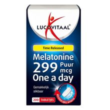 Foto van Lucovitaal Melatonine 299mcg