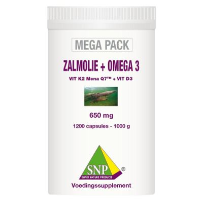 SNP Zalmolie & omega 3 megapack